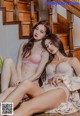 Beautiful people Kim Bo Ram and Kim Hee Jeong in underwear photos November + December 2017 (57 photos)