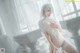 蠢沫沫 Cosplay 2B 白婚纱