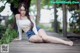 Very cute outdoor photo set of beautiful Natalee Achiel Steppe (24 photos)